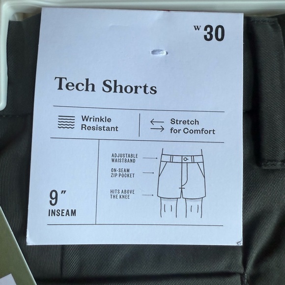 NEW Goodfellow Tech Shorts - Picture 4 of 4